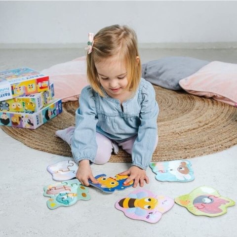 Puzzle Trefl Amscar Films Bing baby Pojazdy (44004) Puzzle Trefl Amscar Films Bing baby Pojazdy (44004)