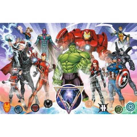 Puzzle Trefl Avengers XL Odwaga Avengers 160 el. (50023) Puzzle Trefl Avengers XL Odwaga Avengers 160 el. (50023)
