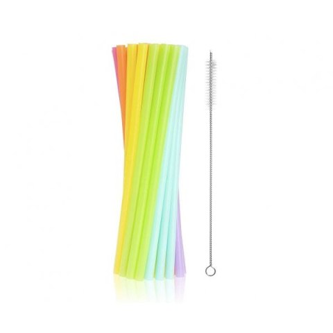 Słomka Godan wielokrotnego użytku, różne kolory 9x240mm/ 17 szt. + szczoteczka 18 szt (RW-17KS) Słomka Godan wielokrotnego użytku, różne kolory 9x240mm/ 17 szt. + szczoteczka 18 szt (RW-17KS)