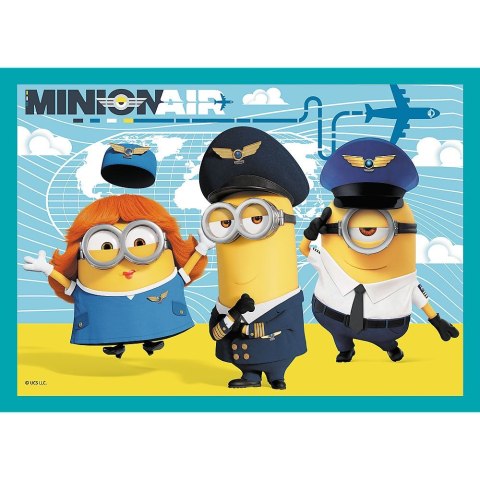 Puzzle Trefl Minionki 4w1 4w1 el. (34339) Puzzle Trefl Minionki 4w1 4w1 el. (34339)