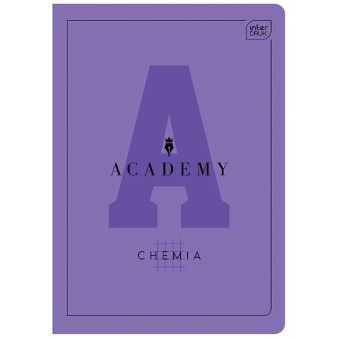 Zeszyt tematyczny Interdruk ACADEMY A5 60k. 90g krata (ZE60#CHEACA)