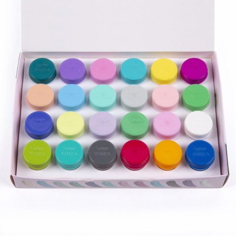 Farby plakatowe Kidea 10ml 24 kolor. (FPP24KKA) Farby plakatowe Kidea 10ml 24 kolor. (FPP24KKA)