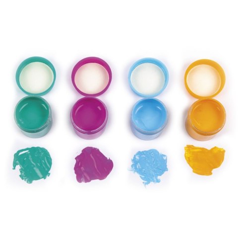 Farby plakatowe Kidea 10ml 24 kolor. (FPP24KKA) Farby plakatowe Kidea 10ml 24 kolor. (FPP24KKA)