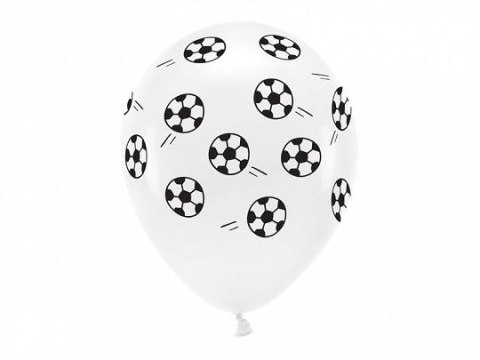 Balon gumowy Partydeco Eco pastelowe, Piłki biała 330mm (ECO33P-203-008-6) Balon gumowy Partydeco Eco pastelowe, Piłki biała 330mm (ECO33P-203-008-6)