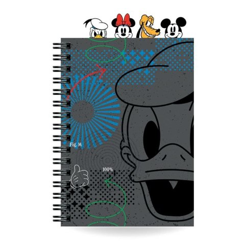 Kołozeszyt (kołobrulion) Patio Mickey Mouse B5 100k. 80g krata (15886PTR) Kołozeszyt (kołobrulion) Patio Mickey Mouse B5 100k. 80g krata (15886PTR)