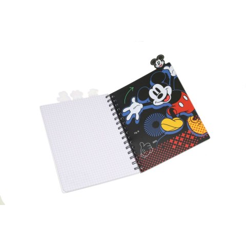 Kołozeszyt (kołobrulion) Patio Mickey Mouse B5 100k. 80g krata (15886PTR) Kołozeszyt (kołobrulion) Patio Mickey Mouse B5 100k. 80g krata (15886PTR)