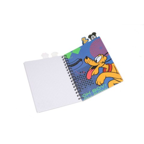 Kołozeszyt (kołobrulion) Patio Mickey Mouse B5 100k. 80g krata (15886PTR) Kołozeszyt (kołobrulion) Patio Mickey Mouse B5 100k. 80g krata (15886PTR)