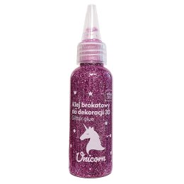 Klej artystyczny Interdruk UNICORN brokatowy 3D 5902277337092 50ml (50ml)