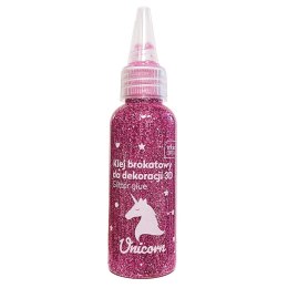 Klej artystyczny Interdruk UNICORN brokatowy 3D 5902277337092 50ml (50ml)