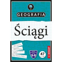 Książeczka edukacyjna ściąga geografia Demart