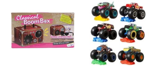 Pakiet PROMOCJA Icom bom box głośnik+HW Monster Truck autko (422804+479050)