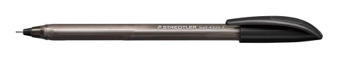 Długopis Staedtler trójkątny 4320 F czarny 0,7mm (S 4320 F-9) Długopis Staedtler trójkątny 4320 F czarny 0,7mm (S 4320 F-9)