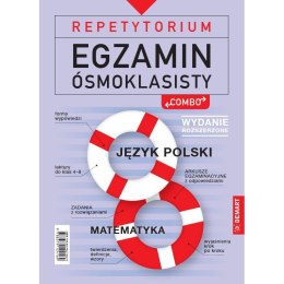 Książeczka edukacyjna Demart Repetytorium. Egzamin ósmoklasisty. COMBO. Wersja Rozszerzona