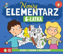 Książeczka edukacyjna Zielona Sowa Nowy elementarz 6-latka