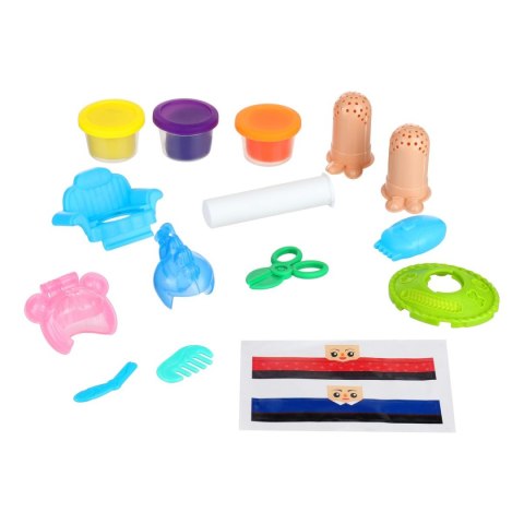 Masa plastyczna dla dzieci zestaw fryzjer mix Smily Play (SP83961) Masa plastyczna dla dzieci zestaw fryzjer mix Smily Play (SP83961)