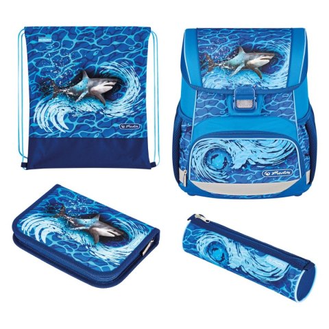 Plecak Herlitz Loop+ Blue Shark (50043095) Plecak Herlitz Loop+ Blue Shark (50043095)