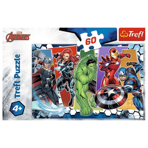 Puzzle Trefl Avengers 60 el. (17357) Puzzle Trefl Avengers 60 el. (17357)