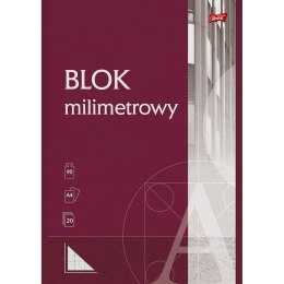 Blok milimetrowy St.Majewski A4 20k