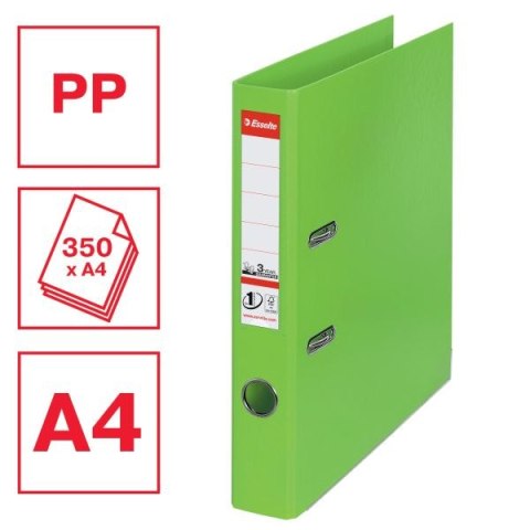 Segregator dźwigniowy Esselte No.1 Power Vivida A4 50mm zielony (624073) Segregator dźwigniowy Esselte No.1 Power Vivida A4 50mm zielony (624073)