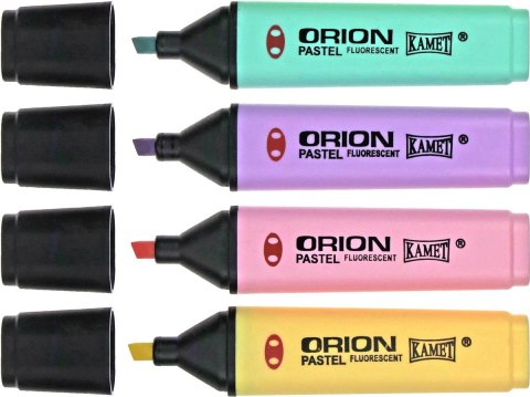 Zakreślacz Kamet ORION pastel, mix 1,0-5,0mm (4 kol) Zakreślacz Kamet ORION pastel, mix 1,0-5,0mm (4 kol)