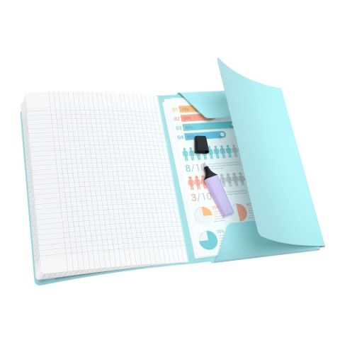 Zeszyt EASYBOOK PASTEL A5 60k. 90g krata Oxford (400161235) Zeszyt EASYBOOK PASTEL A5 60k. 90g krata Oxford (400161235)
