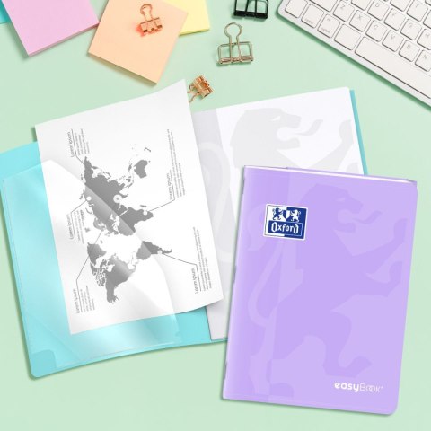 Zeszyt EASYBOOK PASTEL A5 60k. 90g krata Oxford (400161235) Zeszyt EASYBOOK PASTEL A5 60k. 90g krata Oxford (400161235)