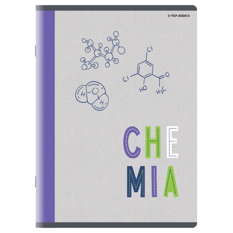 Zeszyt chemia A5 60k. 70g krata [mm:] 150x210 TOP-2000 (400160610)