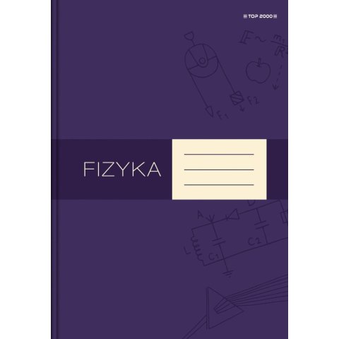 Brulion tematyczny fizyka A5 80k. 70g krata [mm:] 150x210 TOP-2000 (400160623)