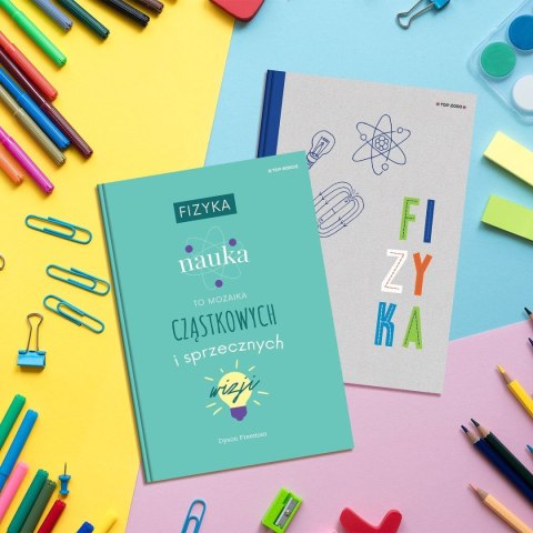 Brulion tematyczny fizyka A5 80k. 70g krata [mm:] 150x210 TOP-2000 (400160623)