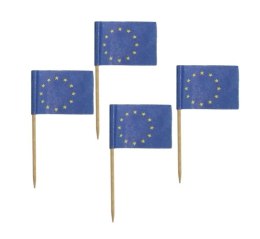 Wykałaczka Godan Szpilki Flaga 6,8 cm UE / 144 szt. (KH-FLUE)