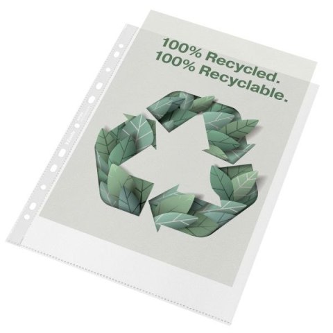 Koszulki na dokumenty Esselte Recycled Maxi groszkowa A4 kolor: bezbarwny typu U 70 mic. (627502) Koszulki na dokumenty Esselte Recycled Maxi groszkowa A4 kolor: bezbarwny typu U 70 mic. (627502)