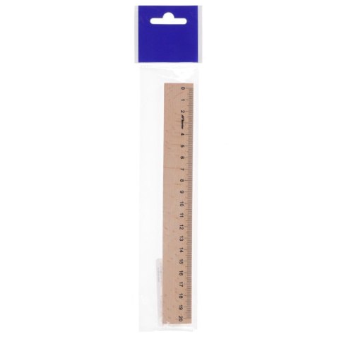 Linijka drewniana Leniar 20cm (30061) Linijka drewniana Leniar 20cm (30061)