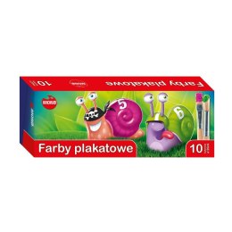 Farby plakatowe Mona kolor: mix 20ml 10 kolor.