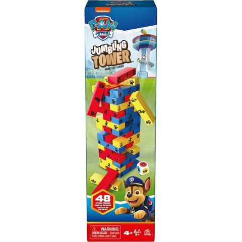 Gra zręcznościowa Spin Master Psi Patrol Jumbling Tower (6066828) Gra zręcznościowa Spin Master Psi Patrol Jumbling Tower (6066828)