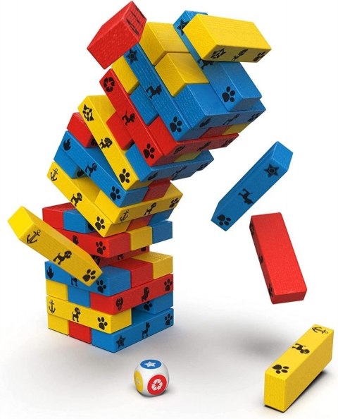 Gra zręcznościowa Spin Master Psi Patrol Jumbling Tower (6066828) Gra zręcznościowa Spin Master Psi Patrol Jumbling Tower (6066828)