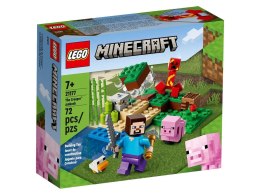 Klocki konstrukcyjne Lego Minecraft zasadzka Creepera (21177)