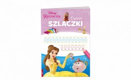 Książka dla dzieci Disney Księżniczka. Ćwiczę Szlaczki Ameet (SZLB 3)