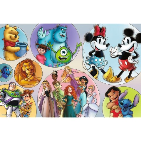 Puzzle Trefl Disney XL Kolorowy świat 160 el. (50033) Puzzle Trefl Disney XL Kolorowy świat 160 el. (50033)