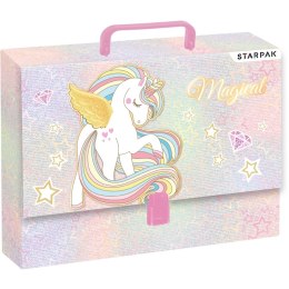 Teczka kartonowa na klips Unicorn A4 mix Starpak (493168)