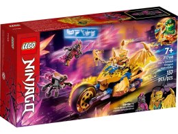 Klocki konstrukcyjne Lego Ninjago Motocykl złotego smoka Jaya (71768)