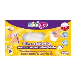 Glinka Strigo samoutwardzalna biała 500 g biała 500g (SSC330)