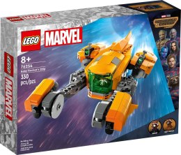 Klocki konstrukcyjne Lego Marvel Super Heroses Statek kosmiczny małego Rocketa (76254)