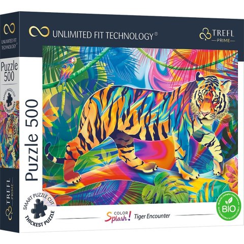 Puzzle Trefl UFT Tiger Encounter 500 el. (37453) Puzzle Trefl UFT Tiger Encounter 500 el. (37453)