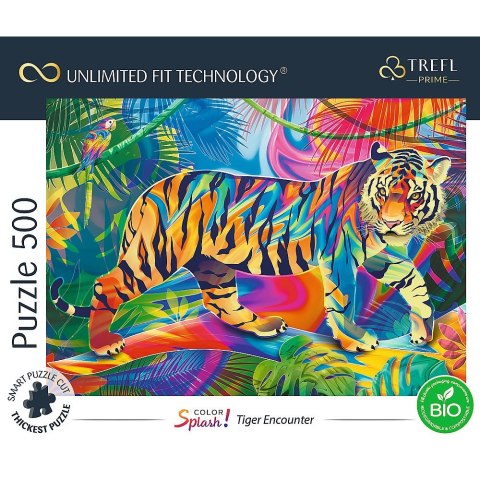 Puzzle Trefl UFT Tiger Encounter 500 el. (37453) Puzzle Trefl UFT Tiger Encounter 500 el. (37453)