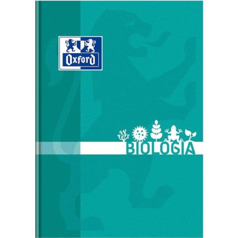 Brulion Oxford tematyczny biologia A5 80k. 90g krata [mm:] 148x210 (400128286)