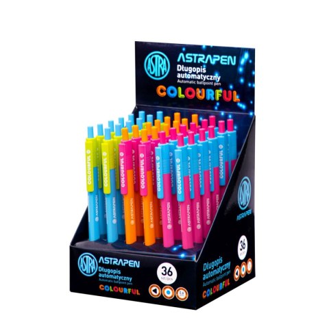 Długopis Astra Colorful automatyczny (201022015) Długopis Astra Colorful automatyczny (201022015)