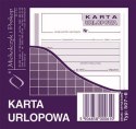 Druk offsetowy Karta urlopowa 2/3 A6 40k. Michalczyk i Prokop (507-6)