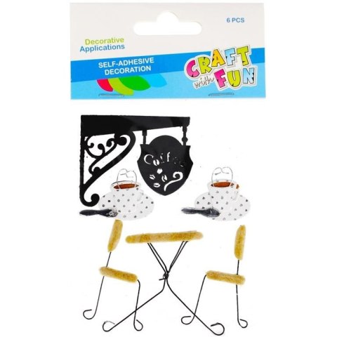 Ozdoba materiałowa Craft with Fun (480878) Ozdoba materiałowa Craft with Fun (480878)