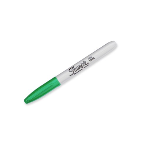 Marker permanentny Paper Mate fine, zielony okrągła końcówka (S0810960) Marker permanentny Paper Mate fine, zielony okrągła końcówka (S0810960)