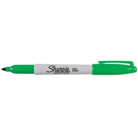 Marker permanentny Paper Mate fine, zielony okrągła końcówka (S0810960) Marker permanentny Paper Mate fine, zielony okrągła końcówka (S0810960)